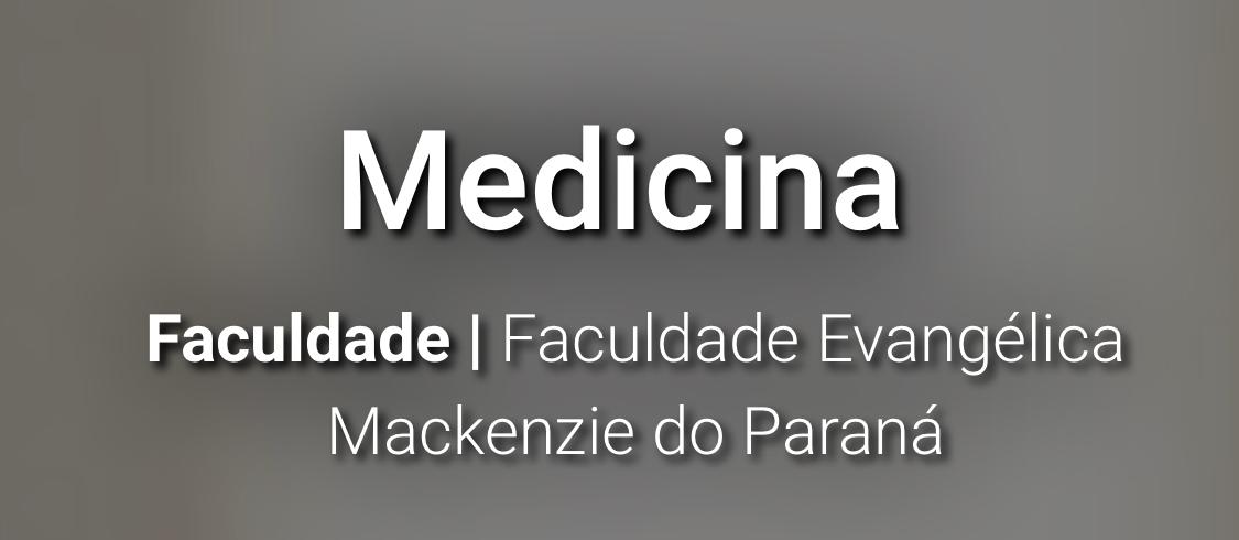 Faculdade Evangélica Mackenzie do Paraná - Fempar, Curitiba PR