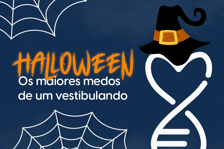 Imagem de Halloween com logo das Melhores Escolas Médicas