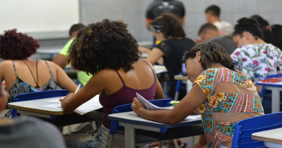 Estudantes do Enem