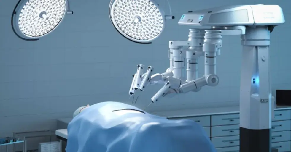 Robô realiza cirurgia