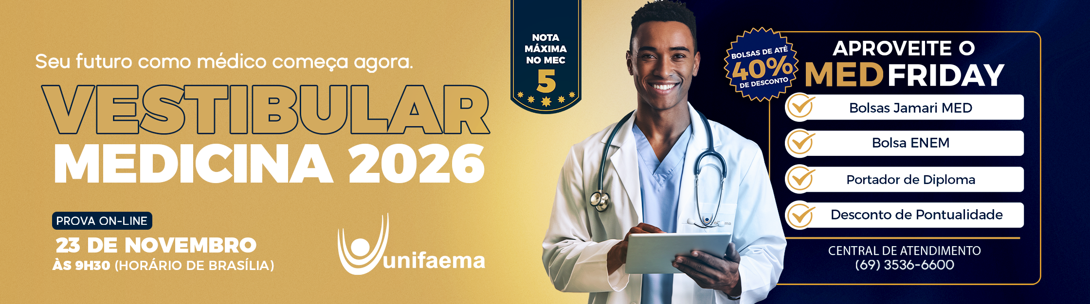 Unicamp Vestibular 2026 vagas Medicina: formas de ingresso