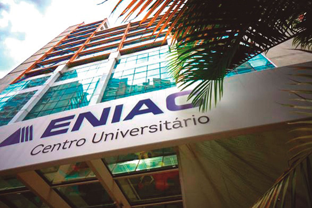 Fachada do ENIAC, em Guarulhos