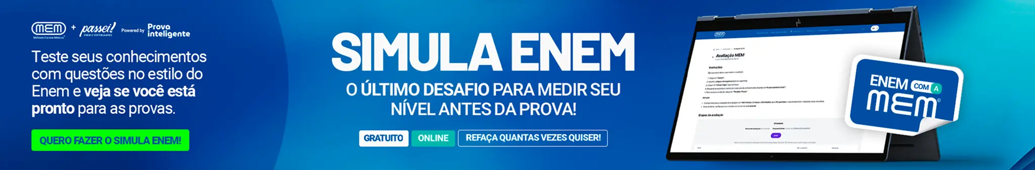 simulador gratuito para o enem
